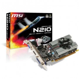 TARJETA DE VIDEO MSI NVIDIA GEFORCE GT M210 1GB DDR3 N210-MD1G/D3