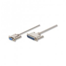 CABLE  MODEM MANHATTAN DB9 H - DB25 M 1.8M 314770