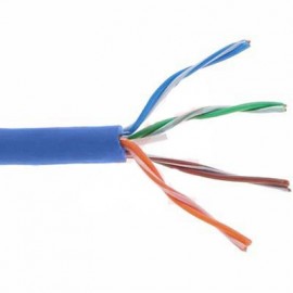 BOBINA DE CABLE UTP CAT6A BELDEN 10GXS12 0061000 305 M AZUL INT 100