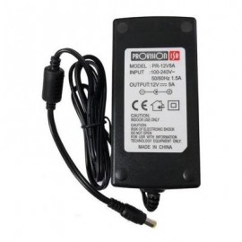 FUENTE DE PODER PARA CAMARA PROVISION ISR 100 - 240V COLOR NEGRO