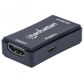 EXTENSOR VIDEO HDMI MANHATTAN, 4K, 40MTS REPETIDOR 207621