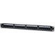 PANEL DE PARCHEO INTELLINET CAT-6 24 PTOS 1 NIV RACK 520959