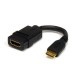 CABLE HDMI DE ALTA VELOCIDAD 12CM HDMI MINI HDMI STARTECH HDACFM5IN