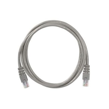 CABLE PATCH CONDUNET CATEGORIA 5E COLOR GRIS 3 METROS 8699853CPC