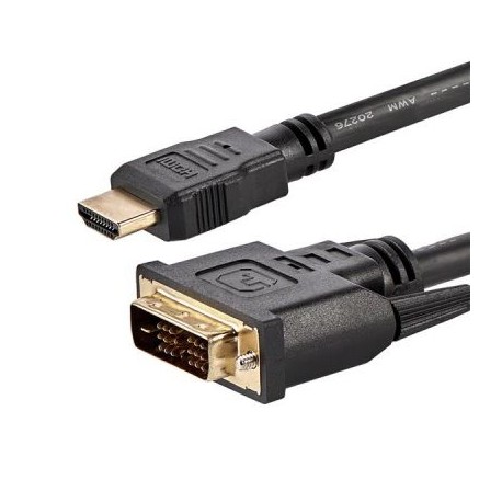 CABLE 1.8M ADAPTADOR VIDEO HDMI  A DVI-D STARTECH HDMIDVIMM6