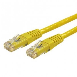 CABLE 91CM GIGABIT CAT6 UTP RJ45 PATCH AMARILLO  STARTECH C6PATCH3YL