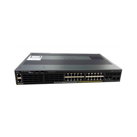 SWITCH ADMINISTRABLE CISCO CATALYST WS-C2960X-24PSQ-L 24 PUERTOS, POE+