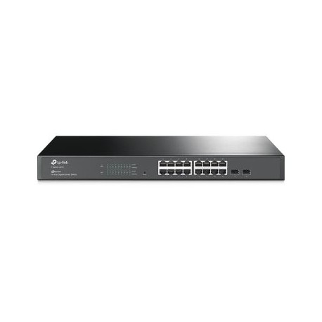 SWITCH TP-LINK SMART L2 16PTOS GIGA 2PTOS SFP T1600G-18TS(TL-SG2216)