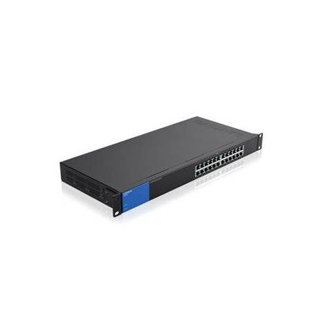 SWITCH LINKSYS METALICO 24 PTOS GIGABIT 10 PTOS PoE+ LGS124P