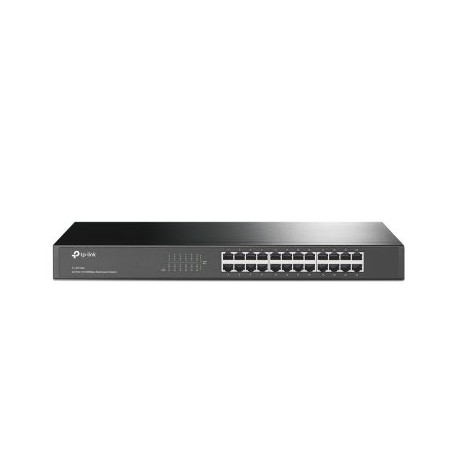 SWITCH TP-LINK TL-SF1024 ACERO 24 PUERTOS RJ45 FAST ETHERNET