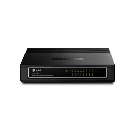 SWITCH TP-LINK TL-SF1016D DE ESCRITORIO 16 PUERTOS RJ45 FAST ETHERNET