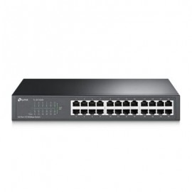 SWITCH TP-LINK TL-SF1024D SOPORTE PARA RACK 24 PUERTOS RJ45 FAST ETHER