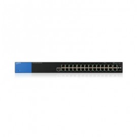 SWITCH LINKSYS ADMIN 28 PTOS GIGABIT CAPA 2/3 + SFP LGS528