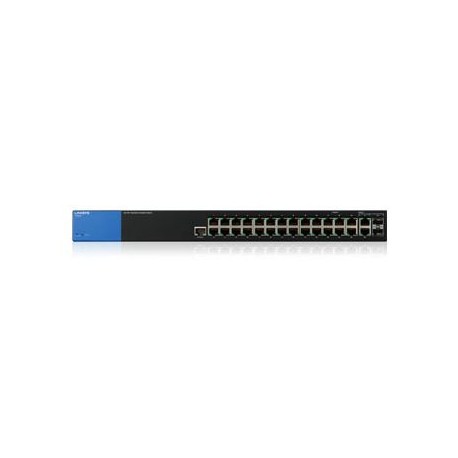 SWITCH LINKSYS ADMIN 28 PTOS GIGABIT CAPA 2/3 + SFP LGS528
