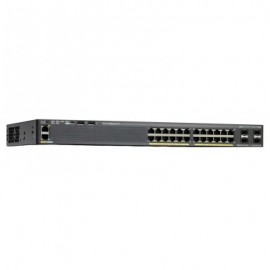 SWITCH CISCO CATALYST, 24PTOS GE,POE 370W, 4X1G SFP,(WS-C2960X-24PS-L)
