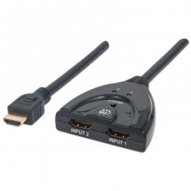 SWITCH HDMI MANHATTAN 2 PUERTOS 207416