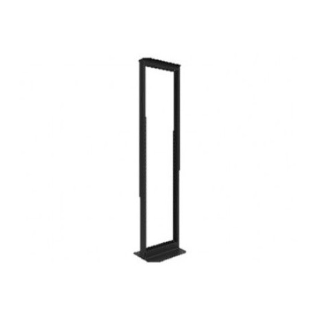 RACK DE ALUMINIO DE 43UR 7X 19 LACES LAR7L COLOR NEGRO