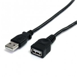 CABLE EXTENSION USB 2.0 MACHO A HEMBRA USB A STARTECH USBEXTAA3BK