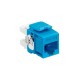 CONECTOR CLASIFICADO PARA CANAL 10G AZUL LEVITON 6110G-RL6