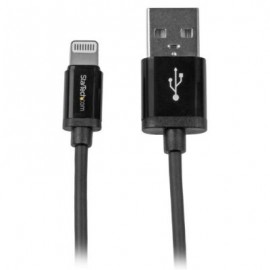 CABLE 1M LIGHTNING APPLE IPHONE 5 A USB 2.0 NEGRO STARTECHUSBLT1MB