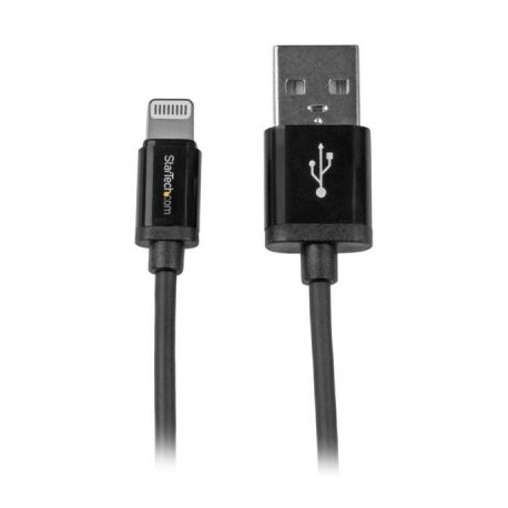 CABLE 1M LIGHTNING APPLE IPHONE 5 A USB 2.0 NEGRO STARTECHUSBLT1MB