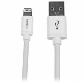 CABLE 2M LIGHTNING APPLE IPOD IPHONE 5 A USB 2.0 BCO STARTECH USBLT2MW