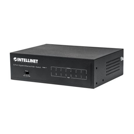 SWITCH INTELLINET 8 PUERTOS RJ45 GIGABIT POE 561204