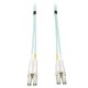 CABLE FIBRA OPTICA TRIPP LITE OM4 LC MACHO 3M AQUA N820-03M-OM4