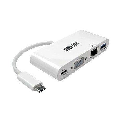 ADAPTADOR TRIPP LITE USB 3.1 A VGA USB-A-C GIGABIT ETH U444-06N-VGU-C