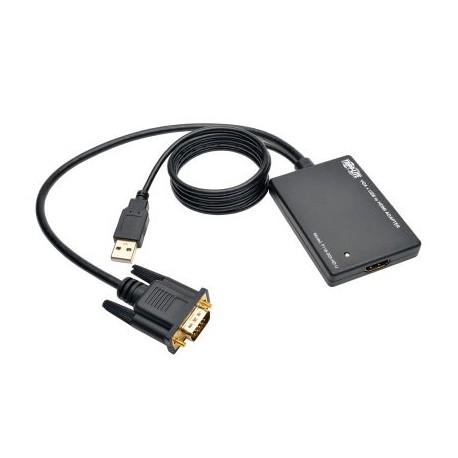 ADAPTADOR TRIPP LITE VGA HD15 / USB A MACHO A HDMI P116-003-HD-U