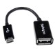 CABLE 12CM ADAP MICRO USB  MACHO A USB A HEMBRA OTG STARTECH UUSBOTG