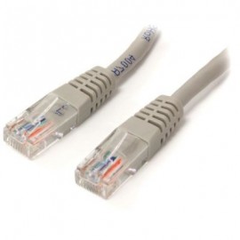 STARTECH CABLE 4.5M CAT5e RJ45 SIN ENGANCHES 45PATCH15GR GRIS
