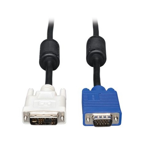 CABLE TRIPP LITE DVI-A MACHO A VGA (D-SUB) MACHO 1.83M NEGRO P556-006