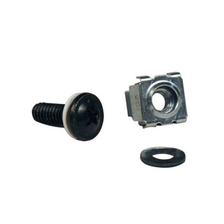 KIT TRIPPLITE ORIFICIOS CUADRADOS SMARTRACK 50 TORNILLOS M6 ARANDELAS