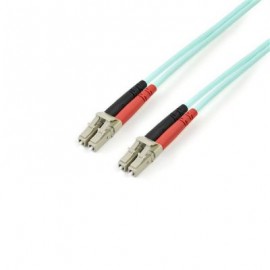 CABLE FIBRA DUPLEX STARTECH.COM 3 MTS MULTIMODO OM4100GB AZUL