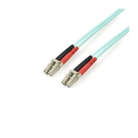 CABLE FIBRA DUPLEX STARTECH.COM 3 MTS MULTIMODO OM4100GB AZUL