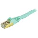CABLE PATCH STARTECH.COM CAT6A RJ-45 MACHO 3.7M TURQUESA C6ASPAT12AQ