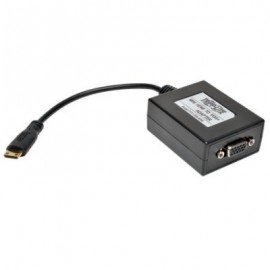 ADAPTADOR CONVERTIDOR TRIPP-LITE P131-06N-MINI - NEGRO HDMI VGA