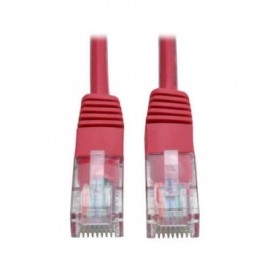 CABLE PATCH TRIPP LITE CAT5E UTP RJ45 M/M ROJO 7.62M N002-025-RD