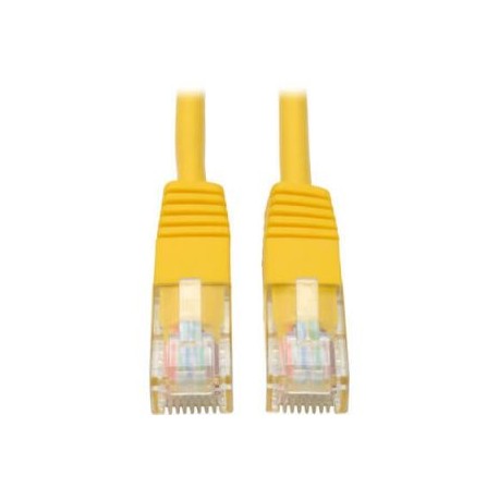 CABLE PATCH TRIPP LITE CAT5E RJ-45 MACHO 4.27M AMARILLO N002-014-YW