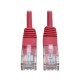 CABLE PATCH TRIPP LITE CAT5E UTP RJ-45 MACHO 1.8M ROJO N002-006-RD