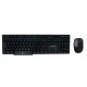 KIT DE TECLADO Y MOUSE PERFECT CHOICE, ESTÁNDAR, NEGRO, 10 M, 1600 DPI