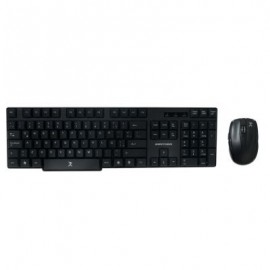KIT DE TECLADO Y MOUSE PERFECT CHOICE, ESTÁNDAR, NEGRO, 10 M, 1600 DPI