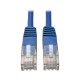 CABLE PATCH TRIPP LITE CAT5E UTP RJ-45 MACHO 61CM AZUL N002-002-BL