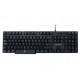 TECLADO PERFECT CHOICE USB, QWERTY, ALÁMBRICO, UNIVERSAL, NEGRO