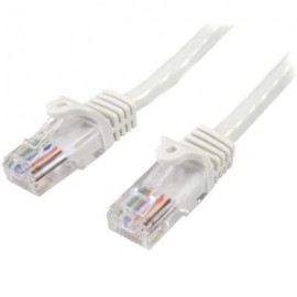 CABLE PATCH STARTECH CAT5E UTP RJ-45 MACHO 10M BLANCO 45PAT10MWH