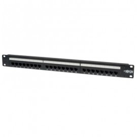 PANEL DE PARCHEO CAT6 TRIPP LITE RJ-45 HEMBRA 1U 24 PUERTOS