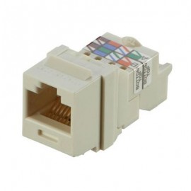 JACK CAT.6 PANDUIT NK6TMIW COLOR BLANCO NK6TMIW