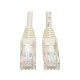 CABLE PATCH TRIPP LITE CAT5E UTP RJ-45 MACHO 2.13M BLANCO N001-007-WH