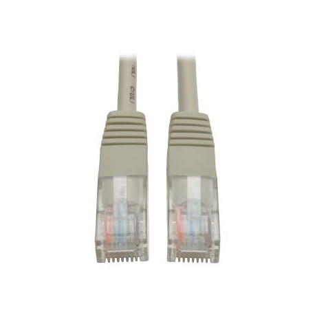 CABLE PATCH TRIPP LITE CAT5E UTP RJ45 GRIS 30.5CM N002-001-GY